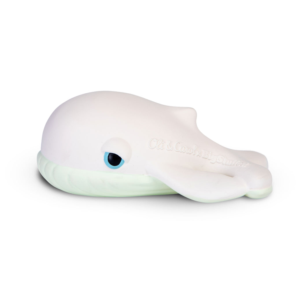 Oli & Carol - Walter the Whale Teether-Oli & Carol-treehaus