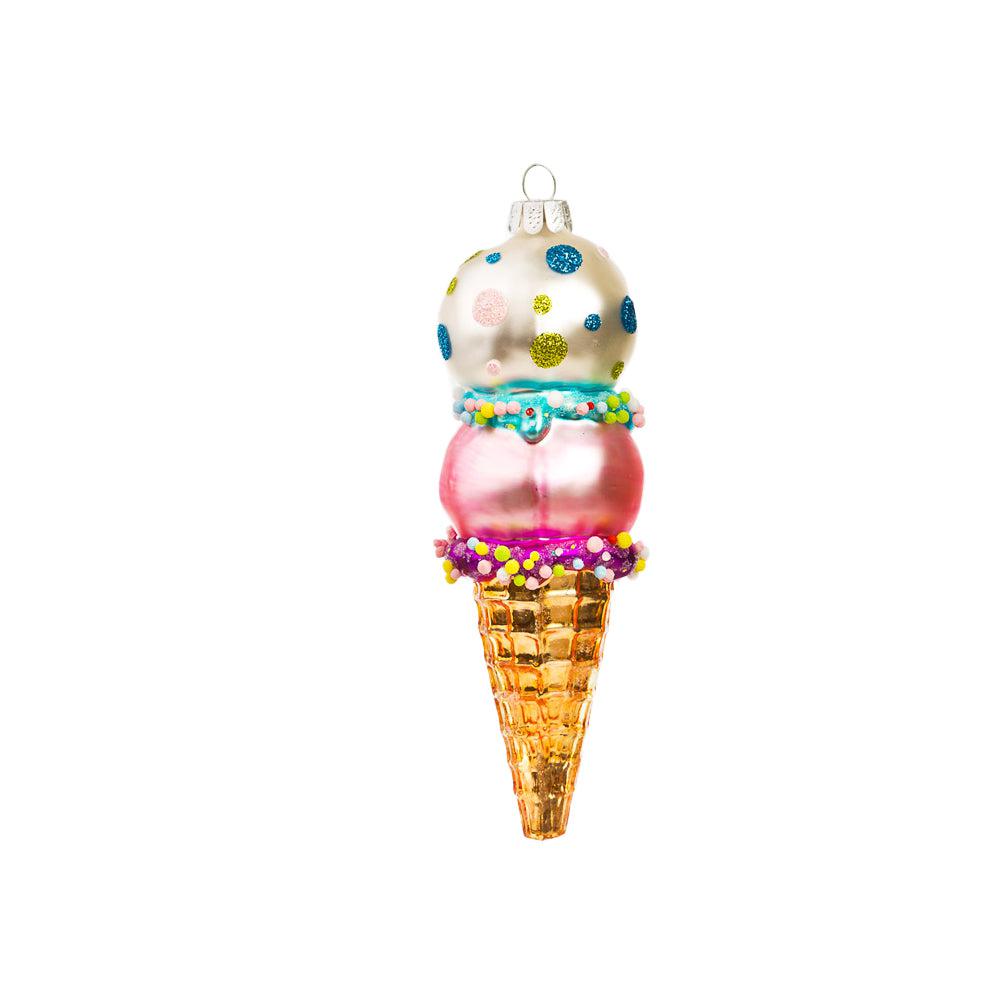 One Hundred 80 Degrees - Sweets Ornament - Double Scoop-One Hundred 80 Degrees-treehaus