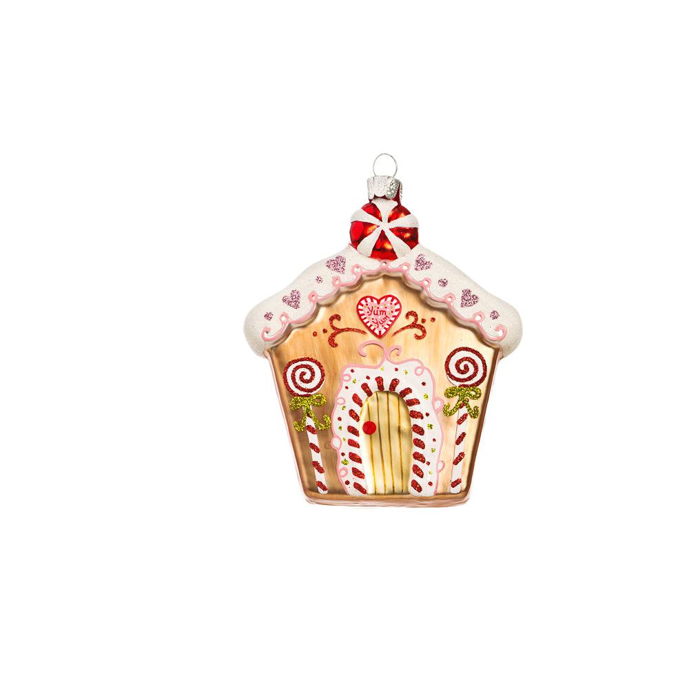 One Hundred 80 Degrees - Sweets Ornament - Gingerbread House-One Hundred 80 Degrees-treehaus