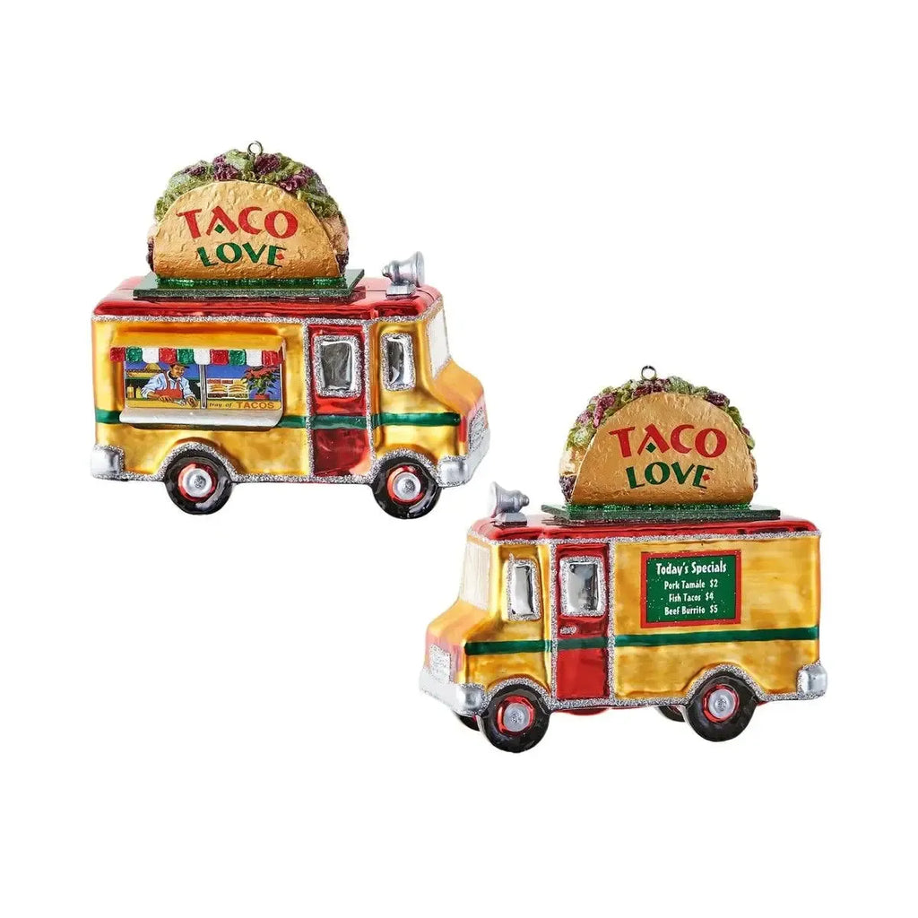 One Hundred 80 Degrees - Taco Truck Ornament-One Hundred 80 Degrees-treehaus
