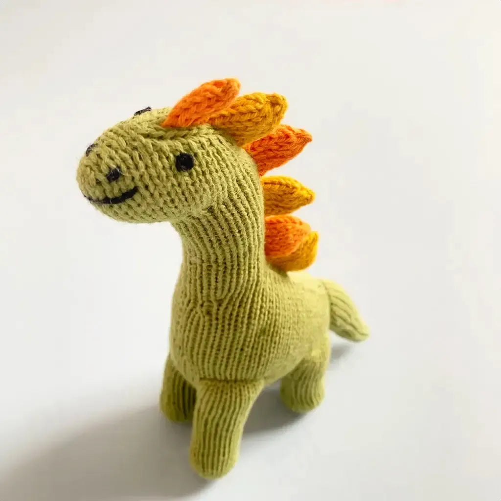 Organic Baby Rattle - Brachiosaurus Dino-Estella-treehaus