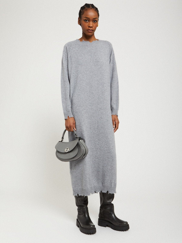 Ottod'Ame - Maxi Sweater Dress - Fog-Ottod'Ame-treehaus