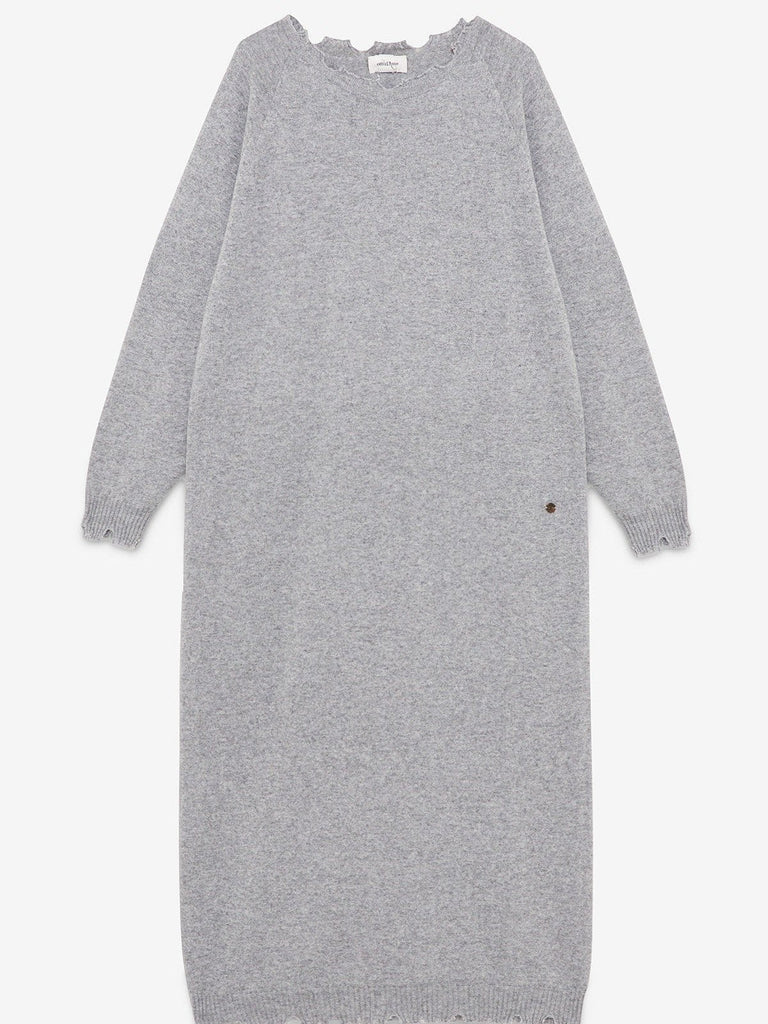 Ottod'Ame - Maxi Sweater Dress - Fog-Ottod'Ame-treehaus