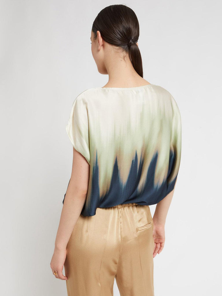 Ottod'Ame - Print Viscose Top - Multi-Ottod'Ame-treehaus