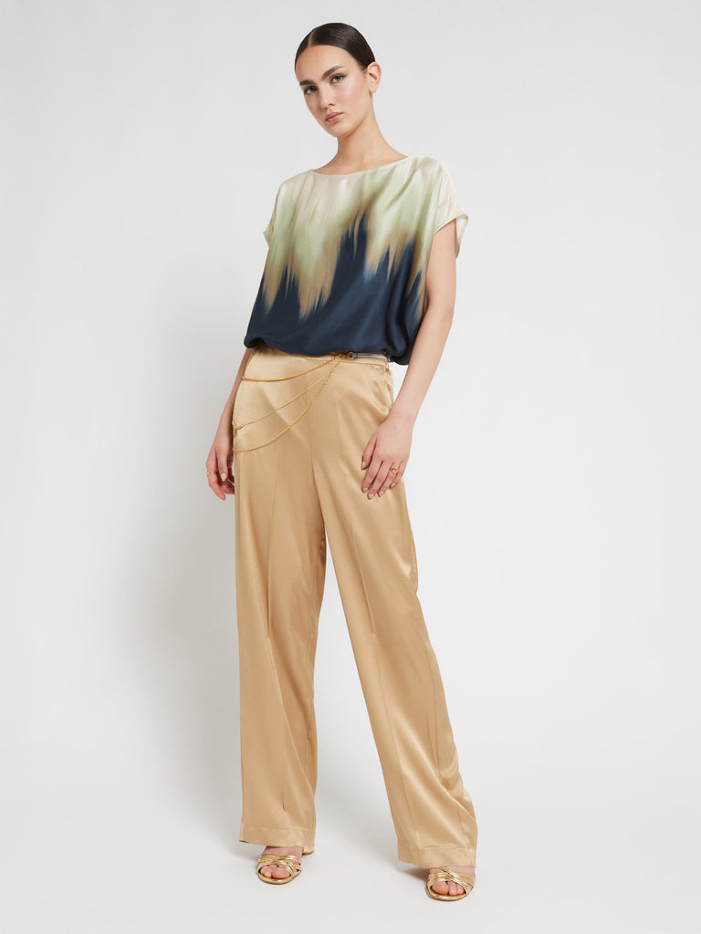 Ottod'Ame - Print Viscose Top - Multi-Ottod'Ame-treehaus