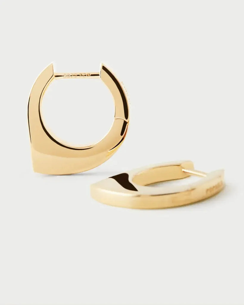 PDPAOLA - Oda Hoops - Gold - 18K Plated-PDPAOLA-treehaus
