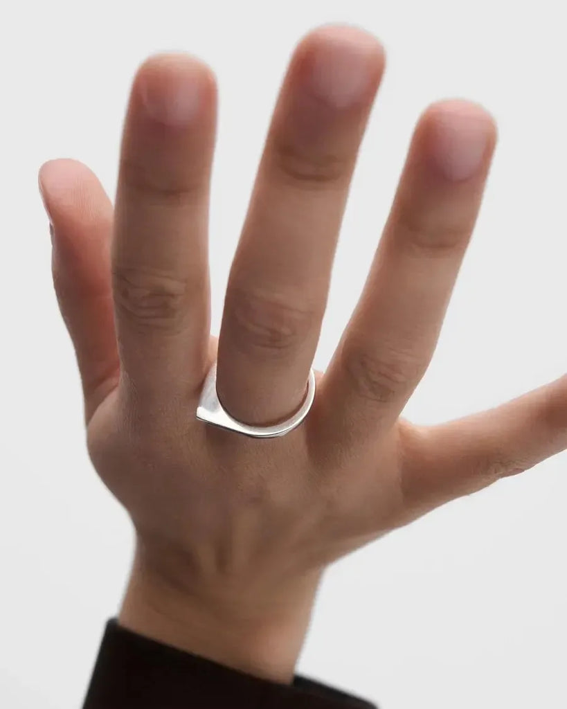 PDPAOLA - Oda Ring - Silver - Rhodium Silver Plated-PDPAOLA-treehaus