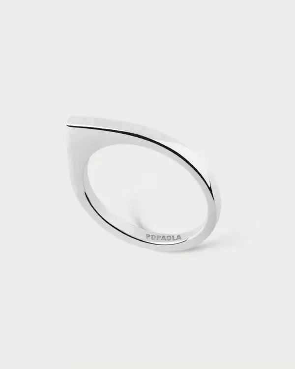 PDPAOLA - Oda Ring - Silver - Rhodium Silver Plated-PDPAOLA-treehaus