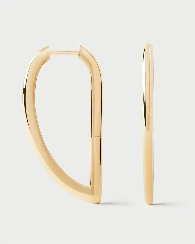 PDPAOLA - Vento Hoops - Gold - 18K Plated-PDPAOLA-treehaus