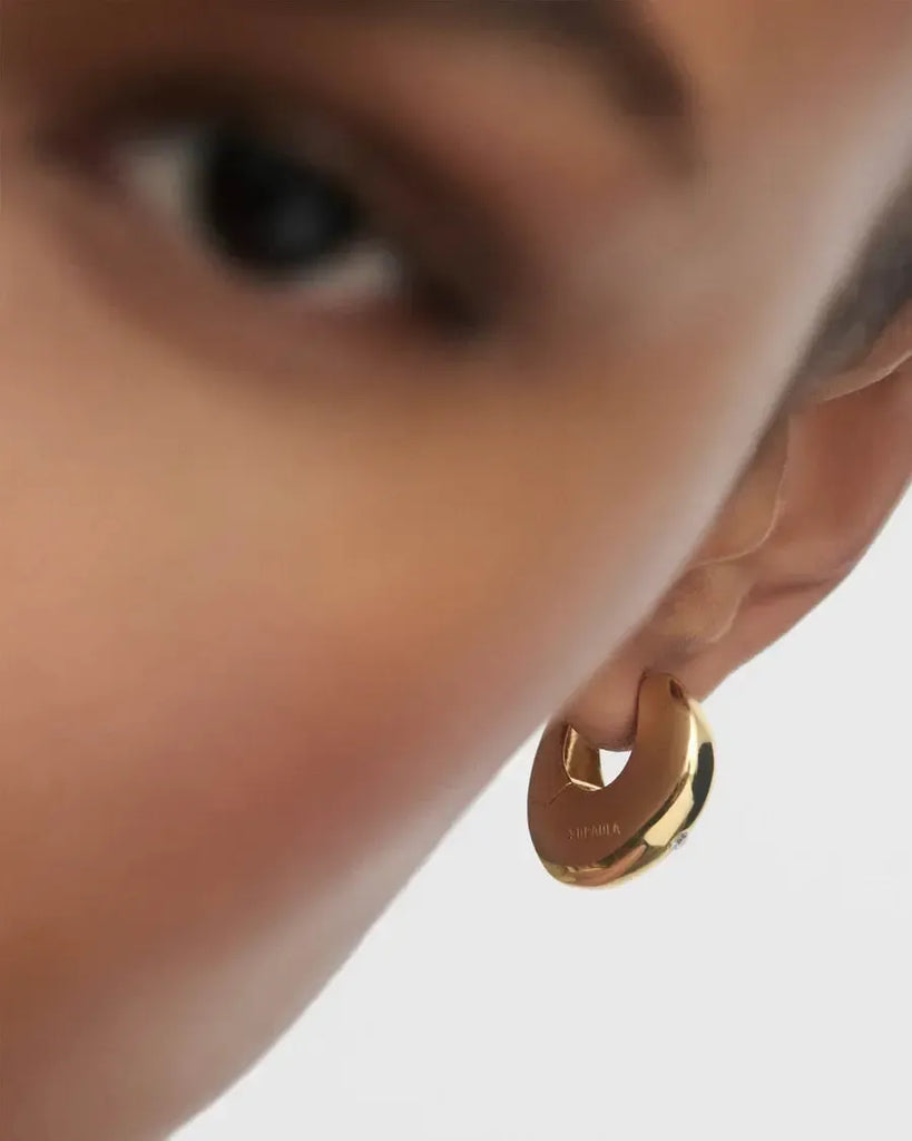 PDPAOLA - Wave Hoops - Gold - 18K Plated-PDPAOLA-treehaus