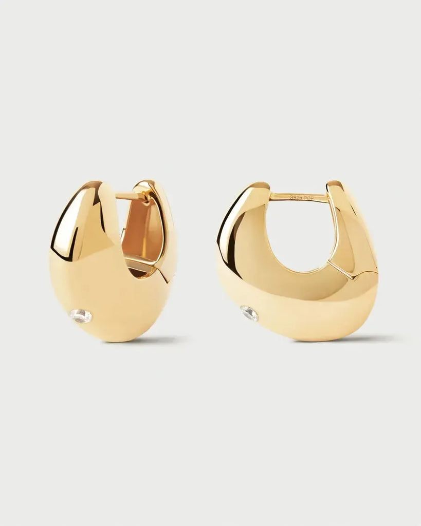 PDPAOLA - Wave Hoops - Gold - 18K Plated-PDPAOLA-treehaus