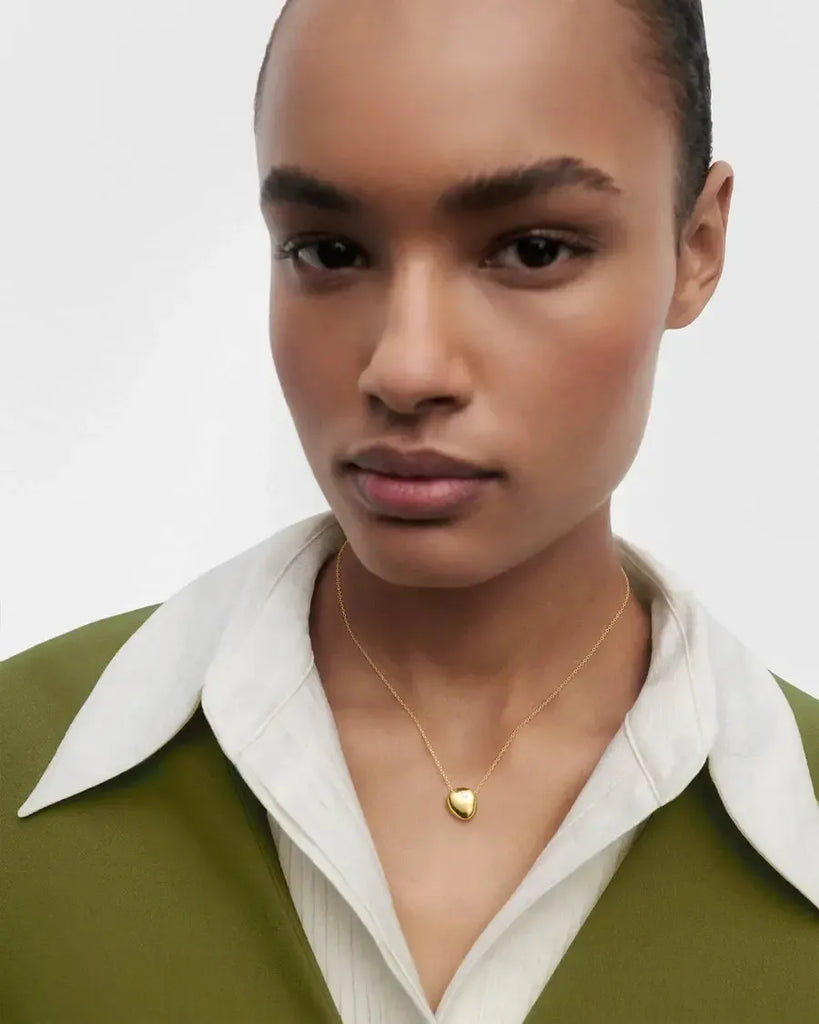 PDPAOLA - Wave Necklace - Gold - 18K Plated-PDPAOLA-treehaus