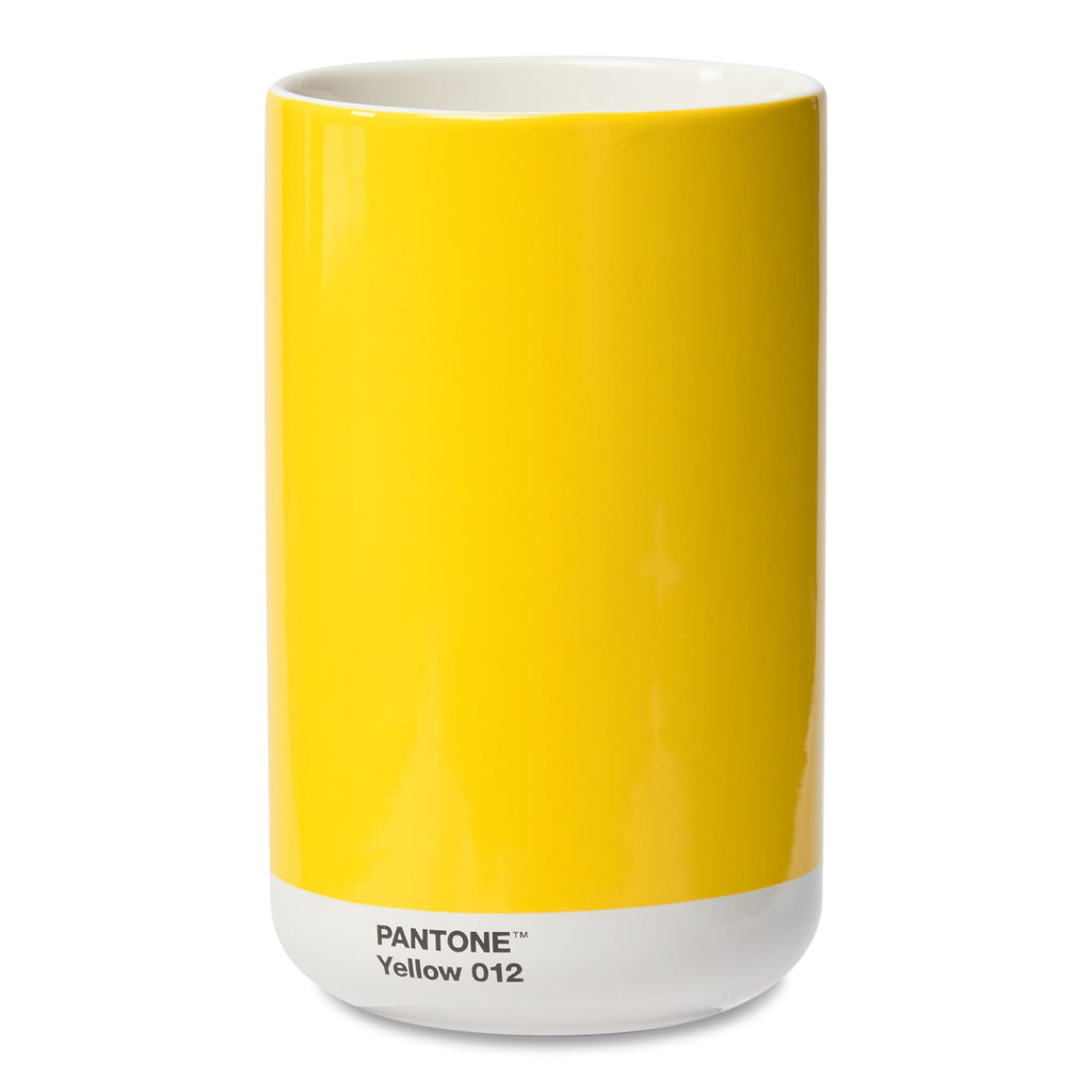 Pantone Jar/Vase - Yellow-Copenhagen Design-treehaus