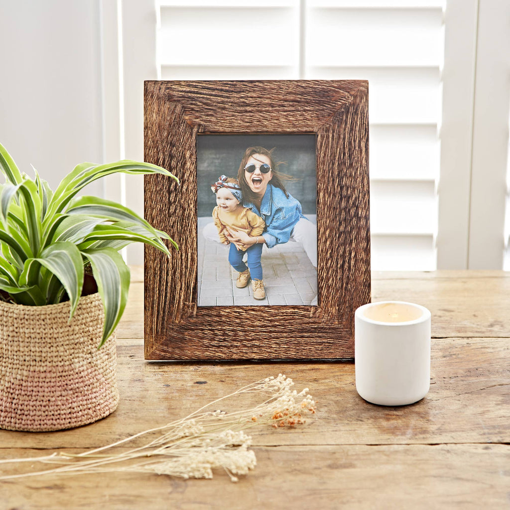 Paper High - Handmade Wooden Photo Frame - 4 x 6-The Paper High Gift Company Limited-treehaus