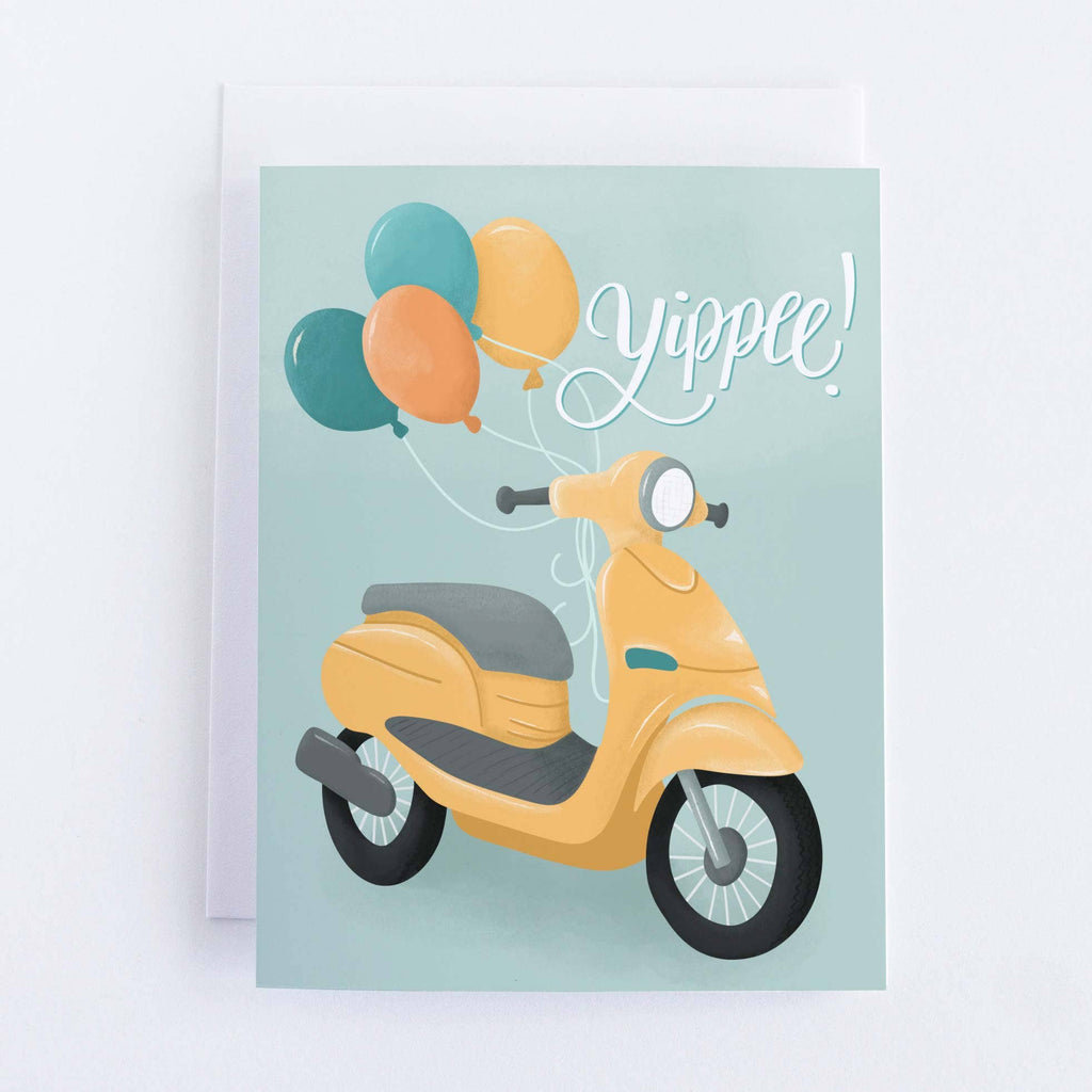 Pedaller Designs - Yippee! Moped Birthday-Pedaller Designs-treehaus