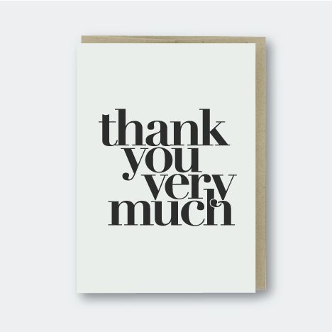 Pike Street Press - Thank You Very Much-Pike Street Press-treehaus