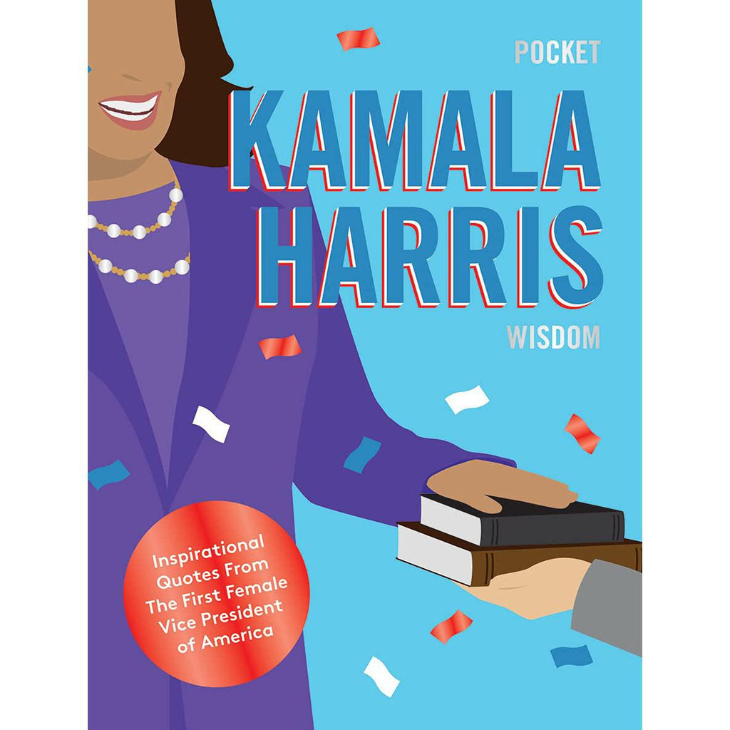 Pocket Kamala Harris Wisdom - Hardcover-Chronicle-treehaus