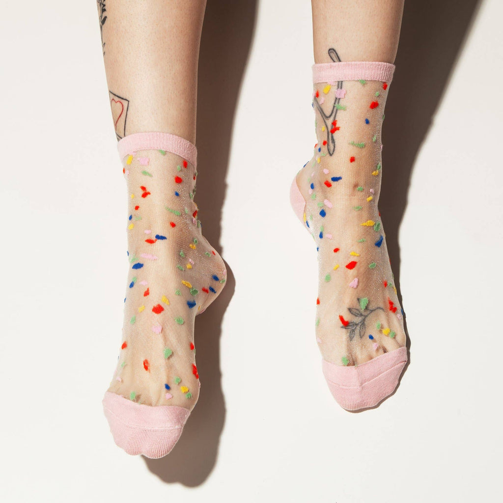 Poketo - Sheer Socks - Confetti-Poketo-treehaus