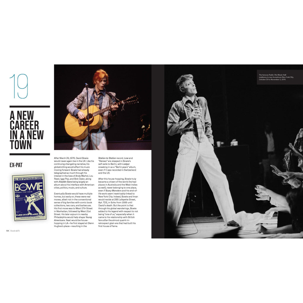 Quarto - Bowie at 75 - Hardcover-Quarto-treehaus