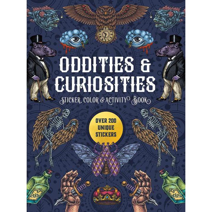 Quarto - Oddities & Curiosities - Sticker, Color & Activities Book-Quarto-treehaus