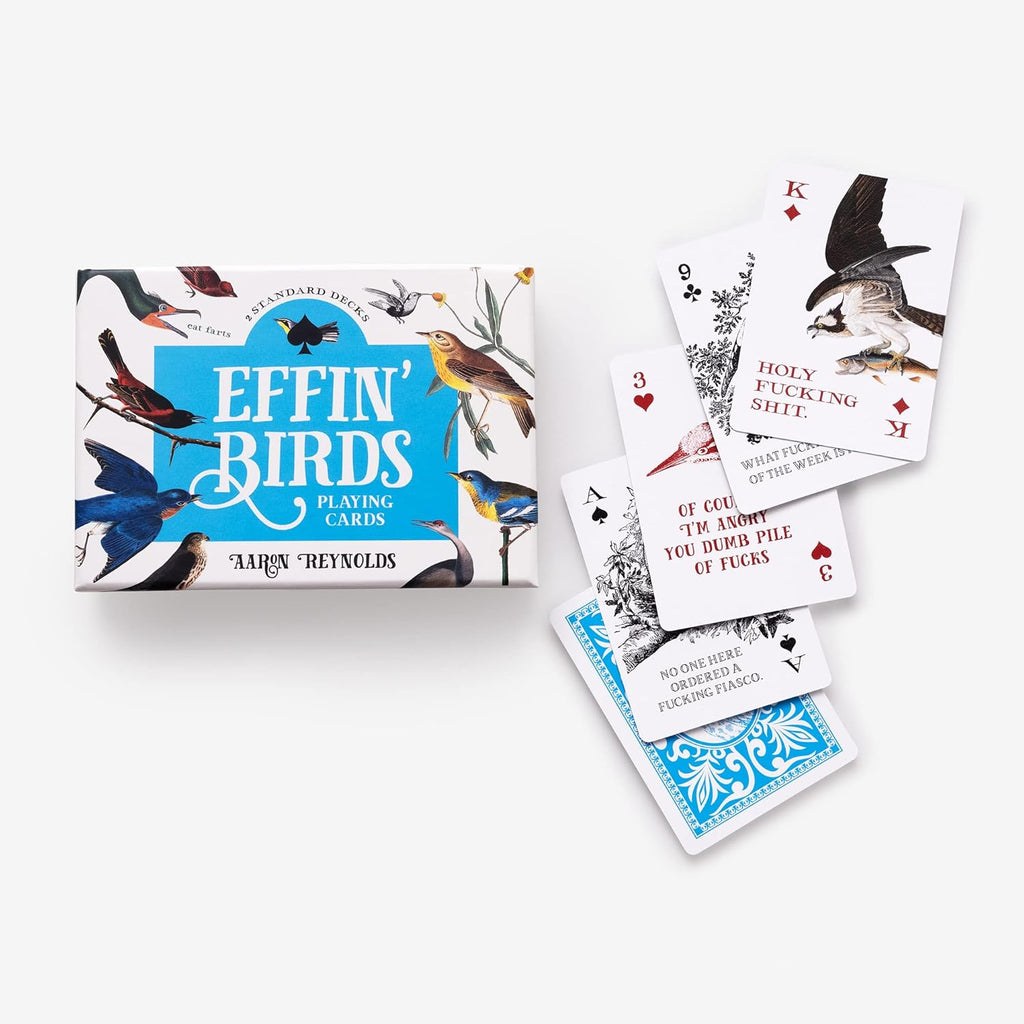Random House - Effin' Birds Playing Cards: 2 Standard Decks-Random House-treehaus