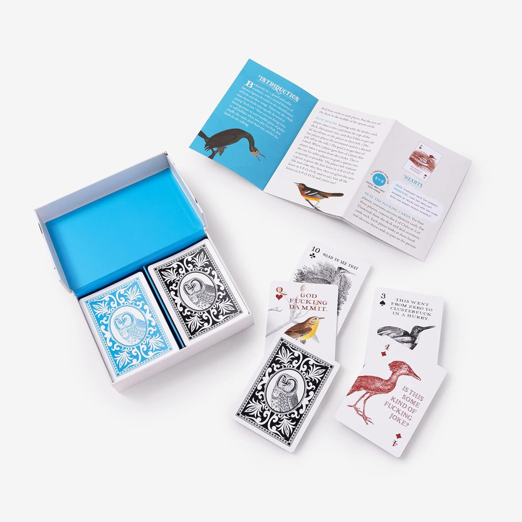 Random House - Effin' Birds Playing Cards: 2 Standard Decks-Random House-treehaus