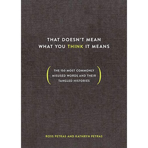 Random House - That Doesn't Mean What You Think It Means - Hardcover-Random House-treehaus