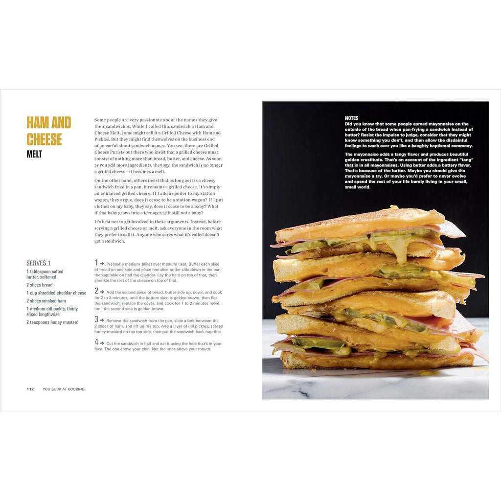 Random House - You Suck at Cooking - Hardcover-Random House-treehaus