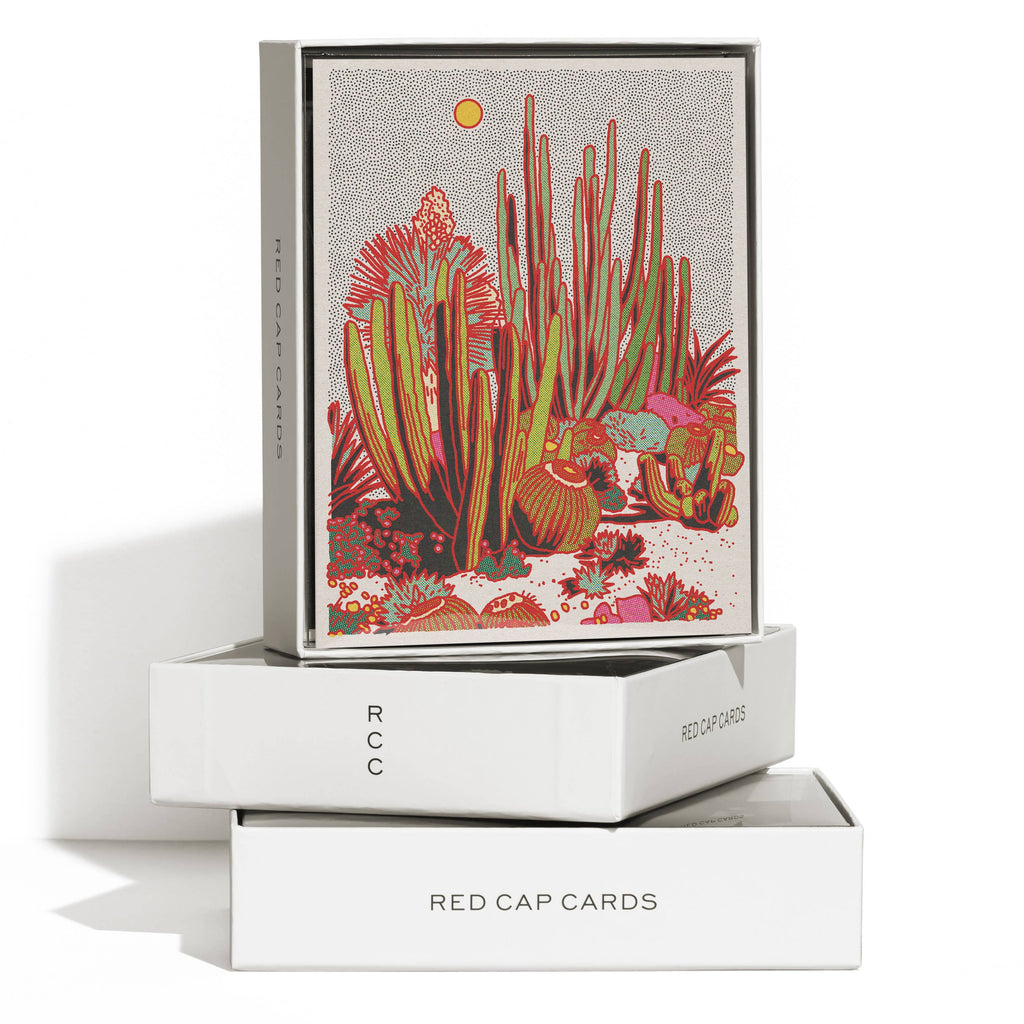 Red Cap Cards - Cactus Scene-Red Cap Cards-treehaus