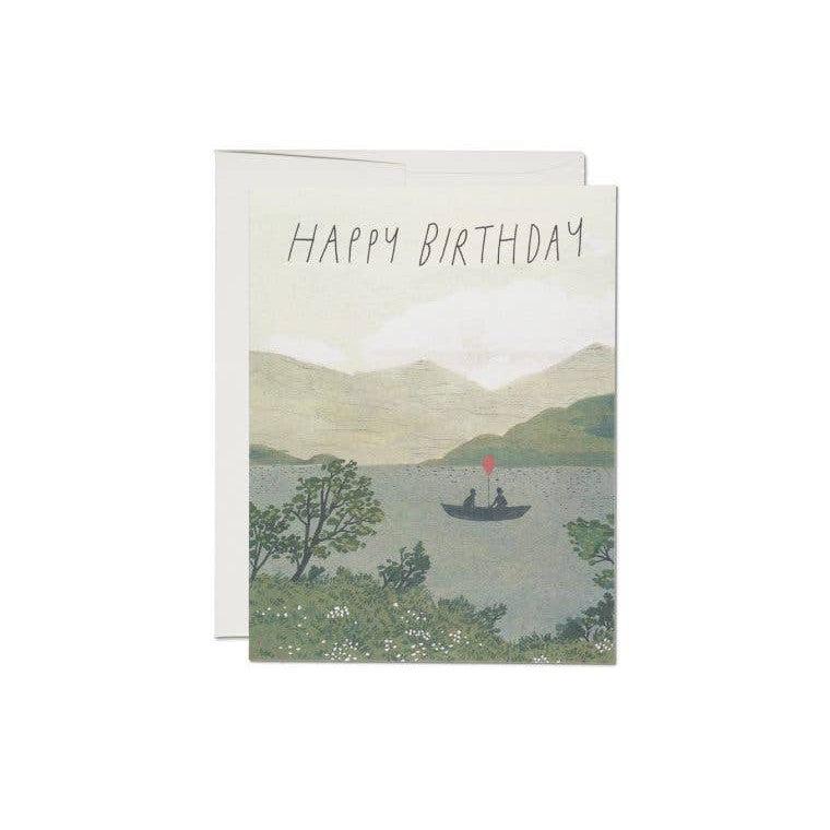 Red Cap Cards - Canoe Birthday-Red Cap Cards-treehaus