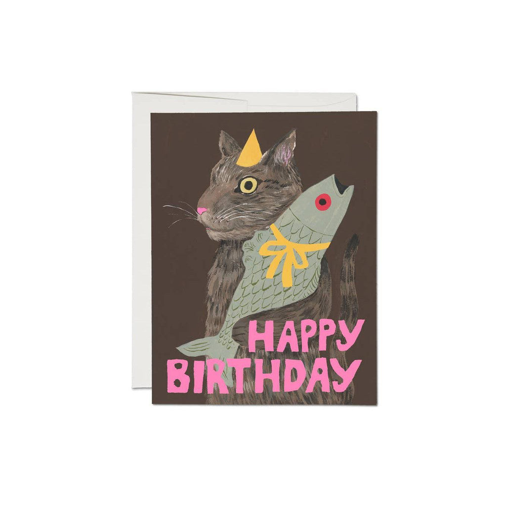 Red Cap Cards - Cat's Delight Birthday-Red Cap Cards-treehaus