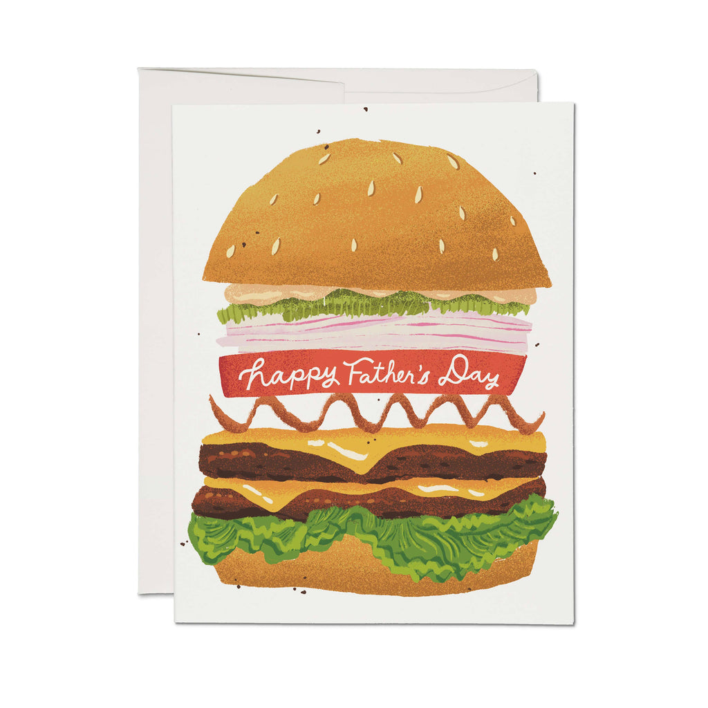 Red Cap Cards - Double Cheeseburger-Red Cap Cards-treehaus
