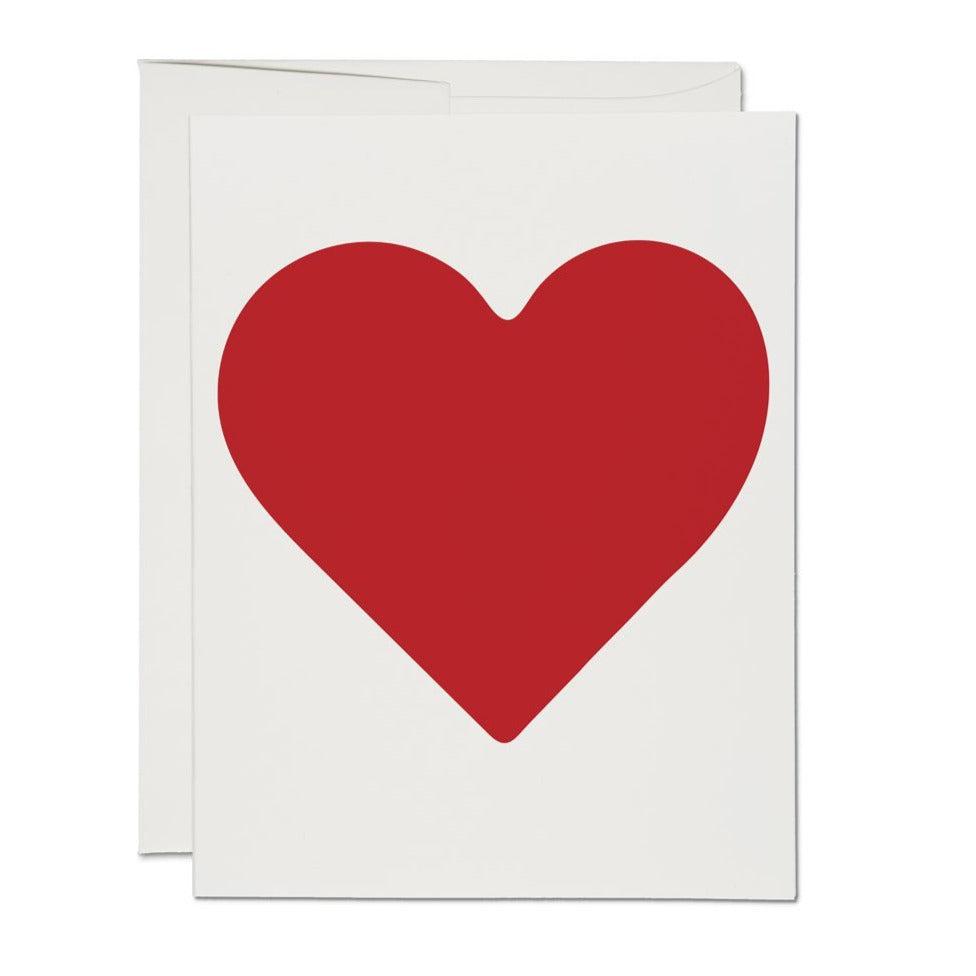 Red Cap Cards - Huge Heart-Red Cap Cards-treehaus