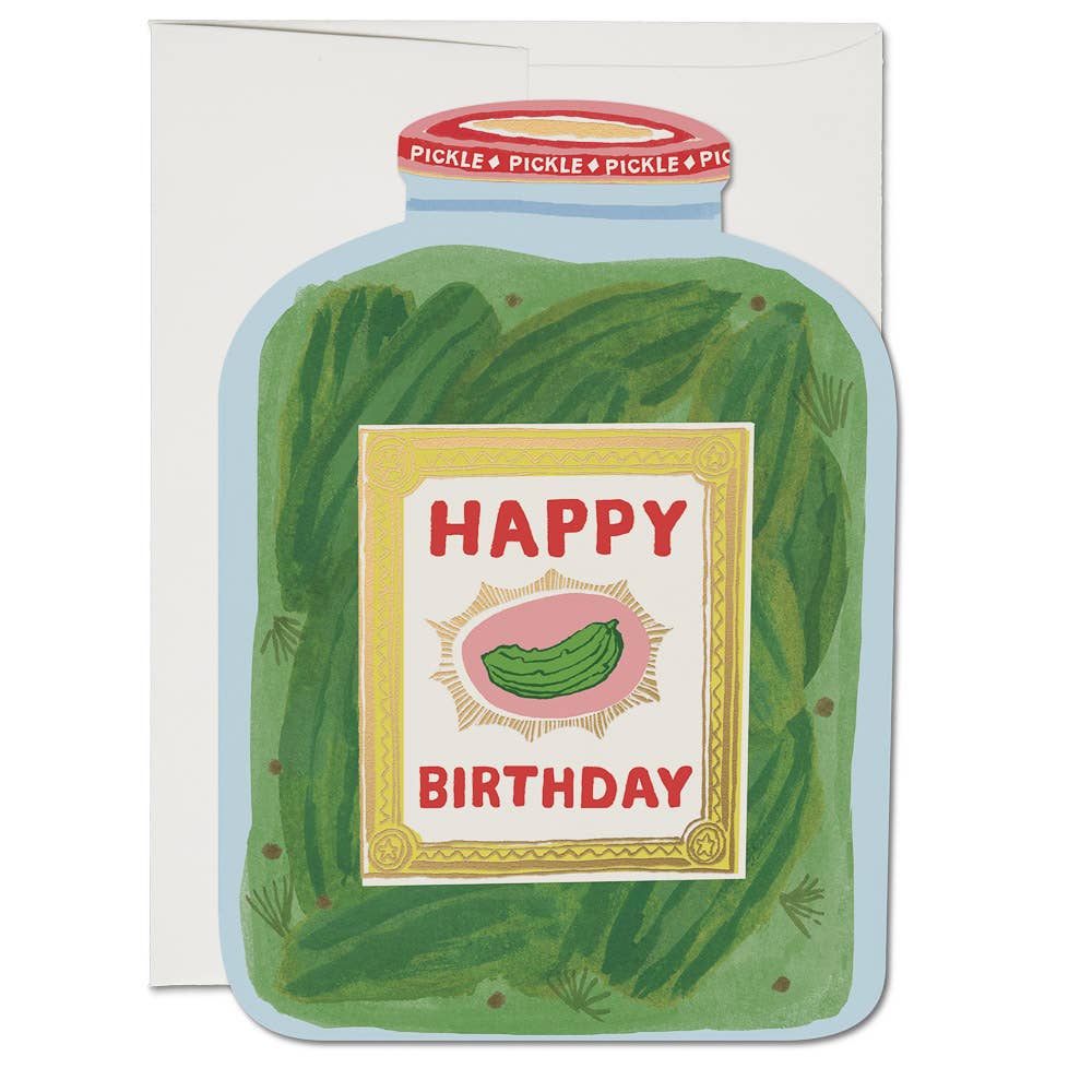 Red Cap Cards - Pickle Birthday-Red Cap Cards-treehaus