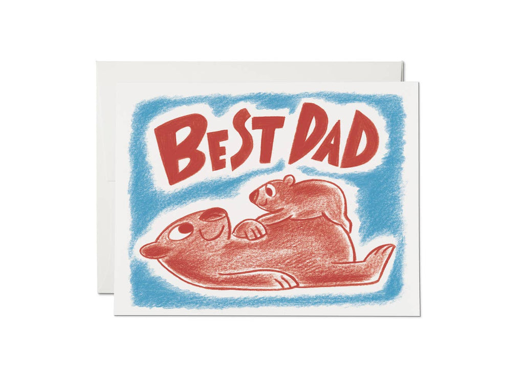Red Cap Cards - Wombat Dad Father's Day-Red Cap Cards-treehaus