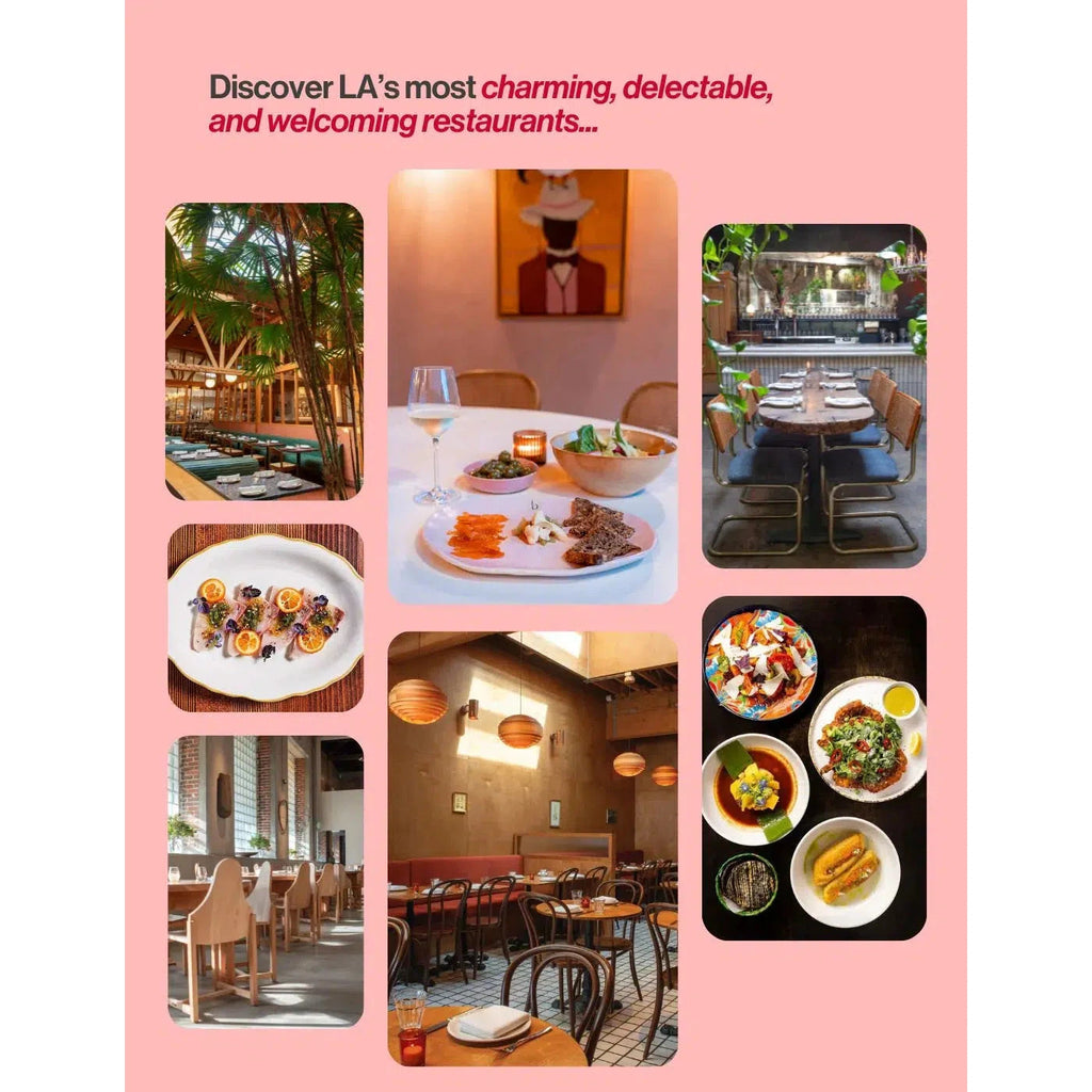 Red Dining Book - Los Angeles 2025-Red Dining Book-treehaus