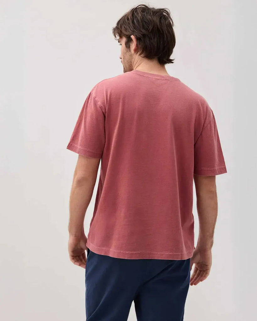Richer Poorer - Relaxed Tee - Marsala-Richer Poorer-treehaus