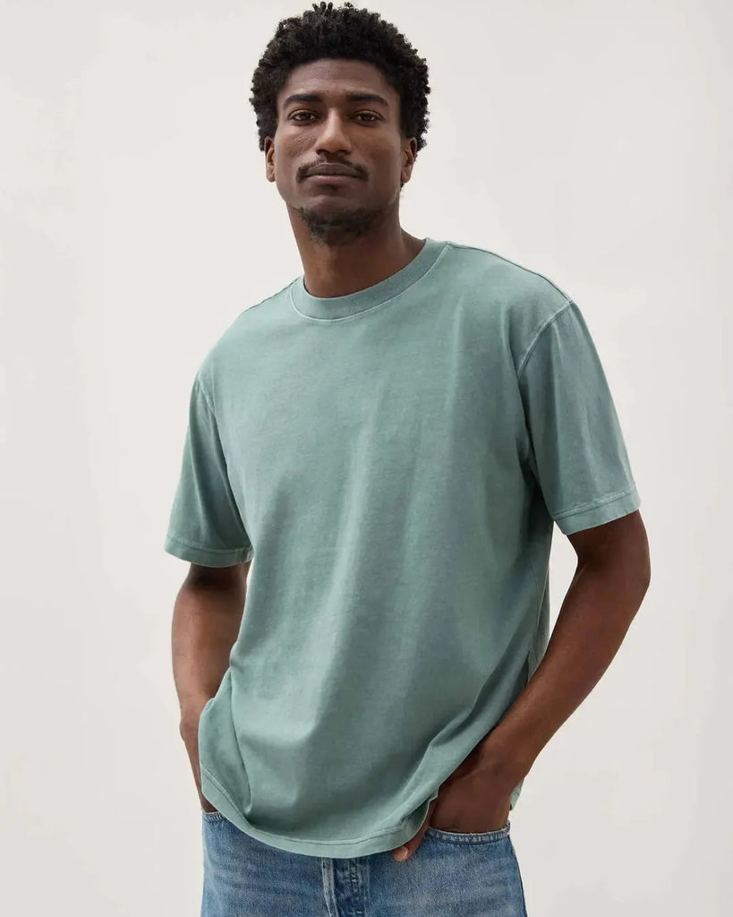 Richer Poorer - Relaxed Tee - Sage Leaf-Richer Poorer-treehaus