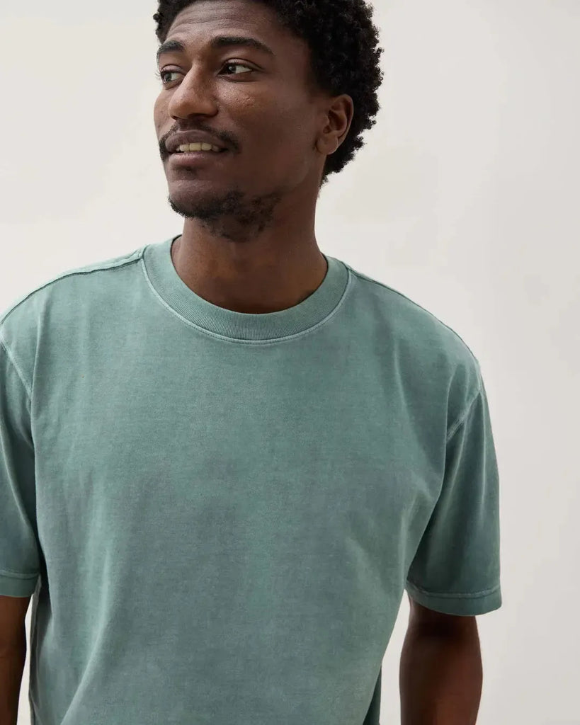 Richer Poorer - Relaxed Tee - Sage Leaf-Richer Poorer-treehaus