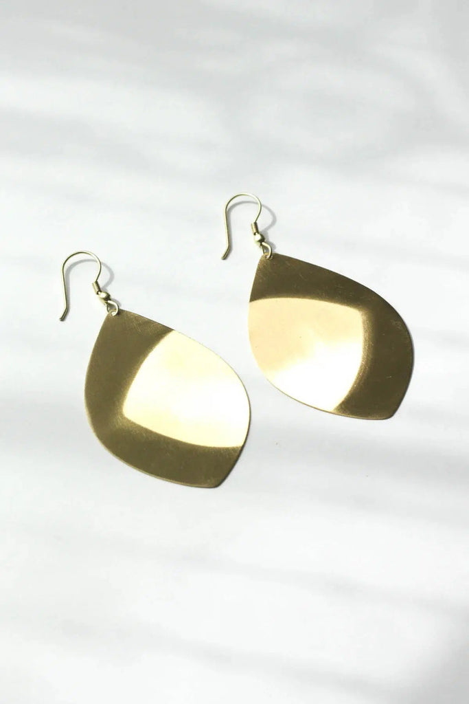 Rover & Kin - Convex Toned Earrings-Rover & Kin-treehaus