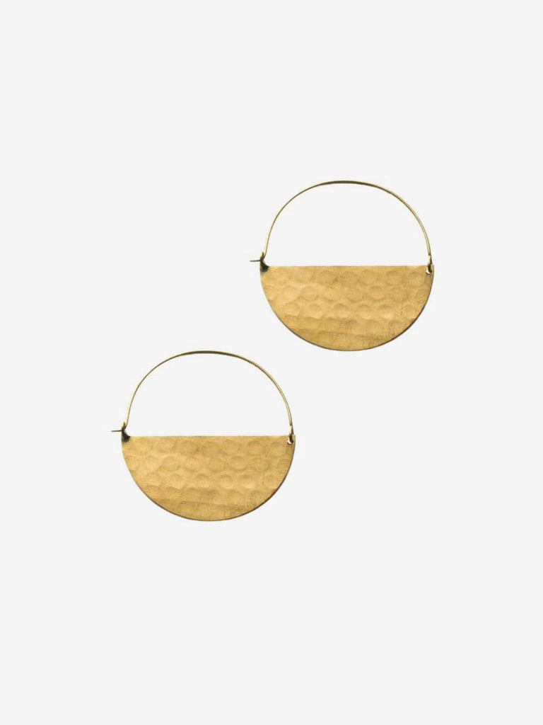 Rover & Kin - Half Moon Earrings - 1.5"-Rover & Kin-treehaus