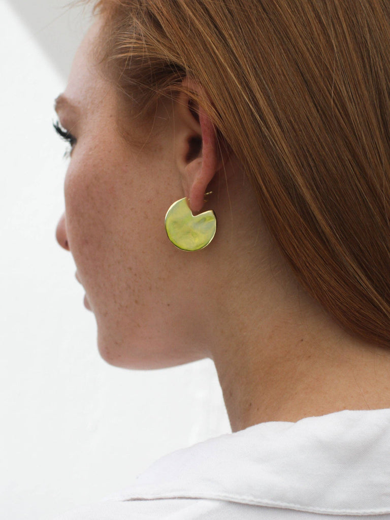 Rover & Kin - Luxe Gold Disc Earrings-Rover & Kin-treehaus