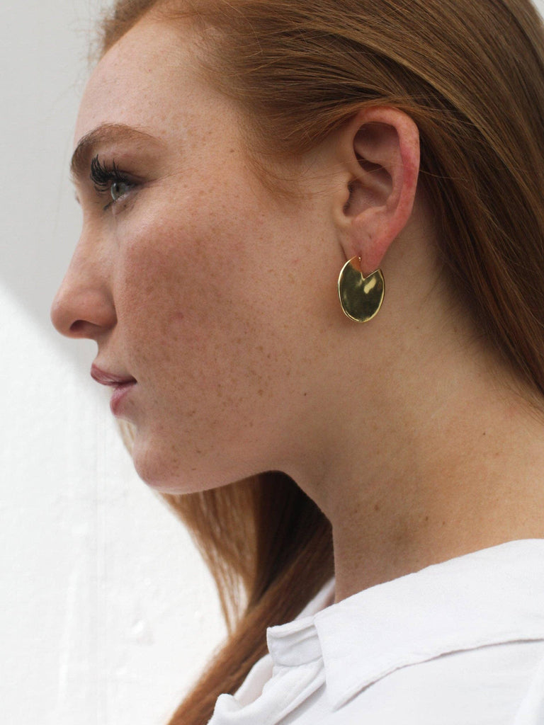 Rover & Kin - Luxe Gold Disc Earrings-Rover & Kin-treehaus