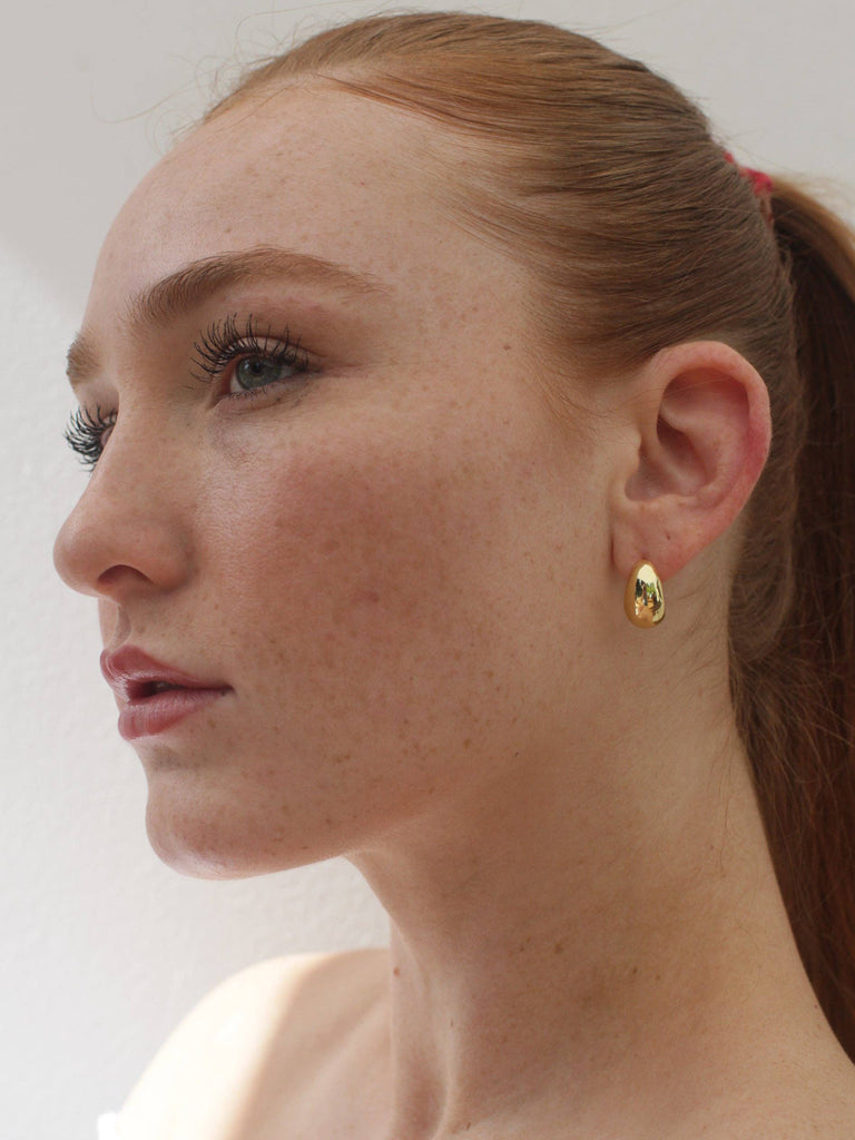 Rover & Kin - Luxe Gold Huggie Earrings-Rover & Kin-treehaus