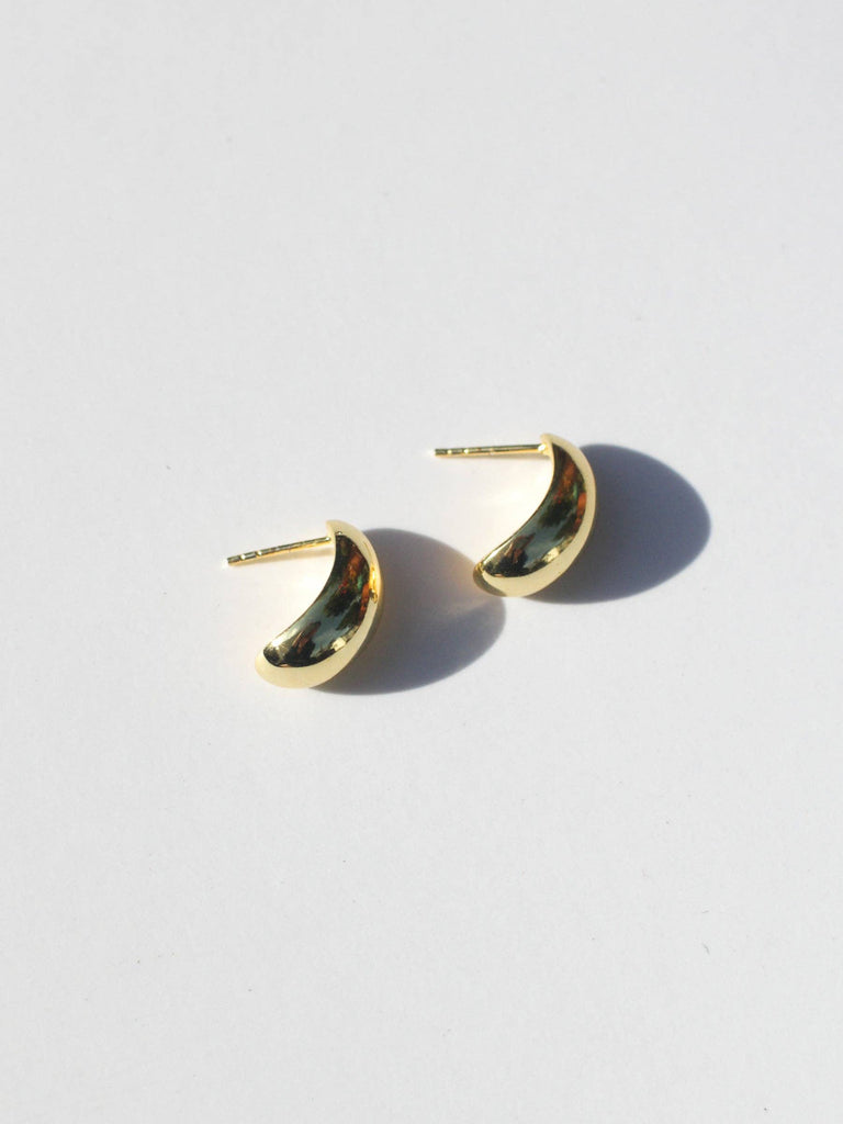 Rover & Kin - Luxe Gold Huggie Earrings-Rover & Kin-treehaus
