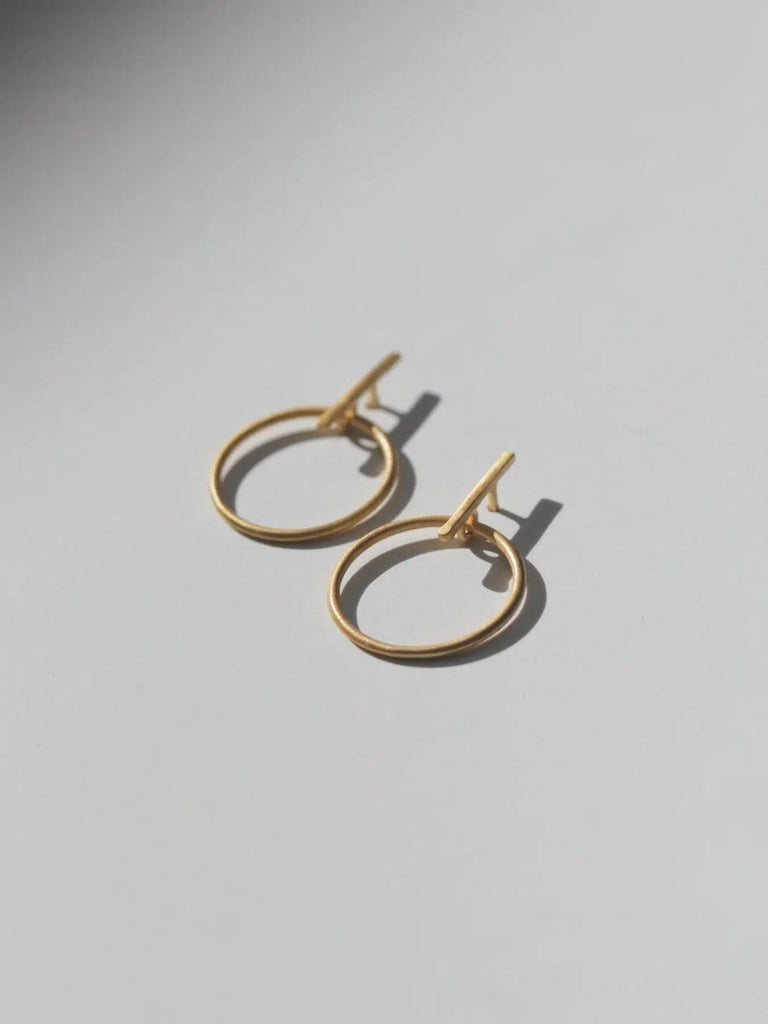Rover & Kin - Luxe Gold Outline Earrings-Rover & Kin-treehaus