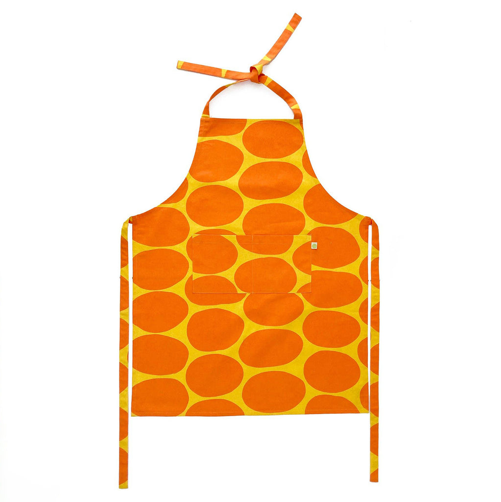 See Design - Apron - Globe - Yellow/Orange-See Design-treehaus