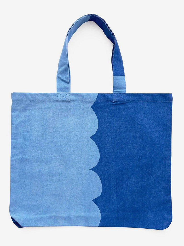 See Design - Graphic Tote Bag - Blues-See Design-treehaus