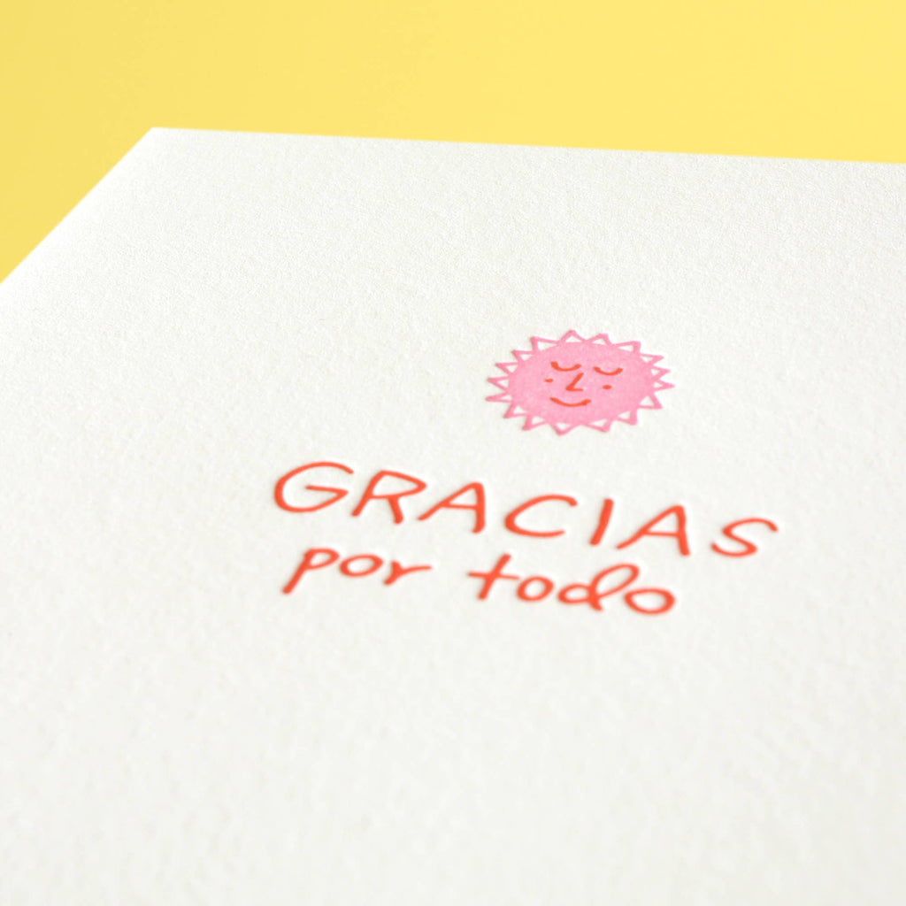 Shorthand Press - Gracias Por Todo-Shorthand Press-treehaus