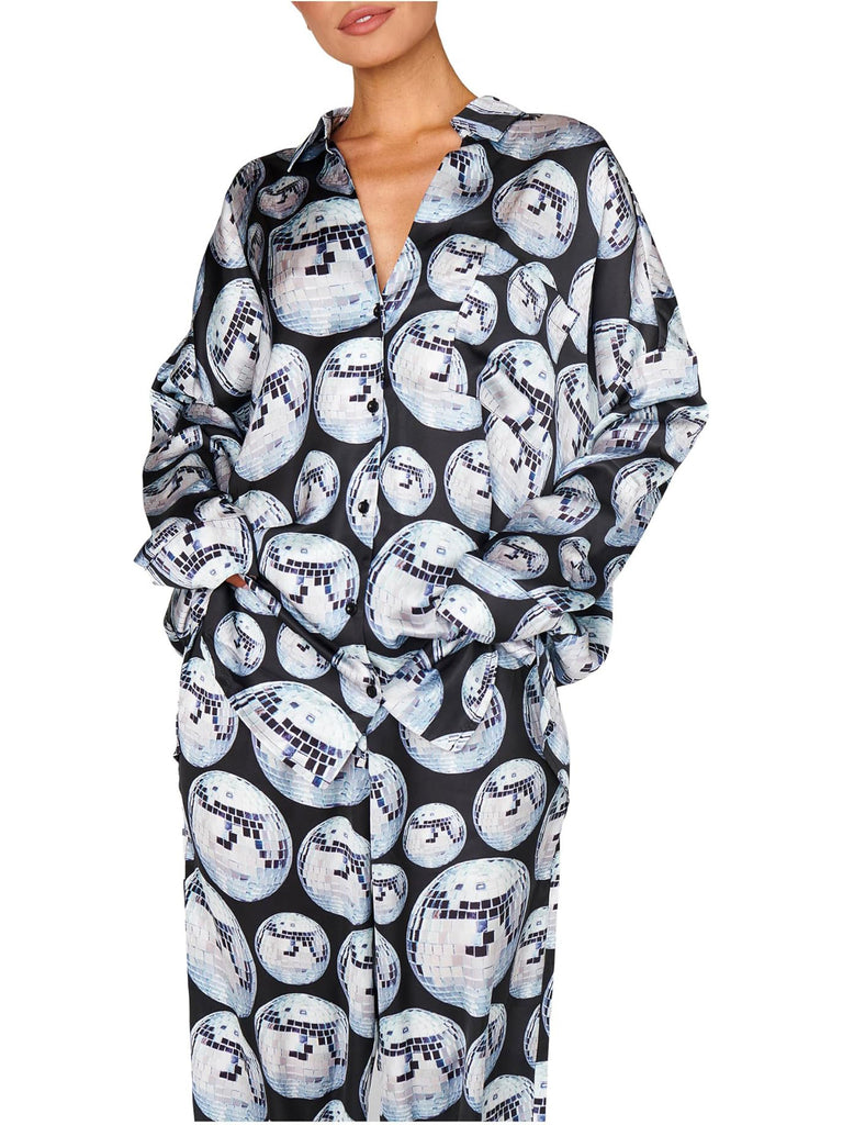 Show Me Your Mumu - Overslept PJ Set - Disco Ball Silky-Show Me Your Mumu-treehaus